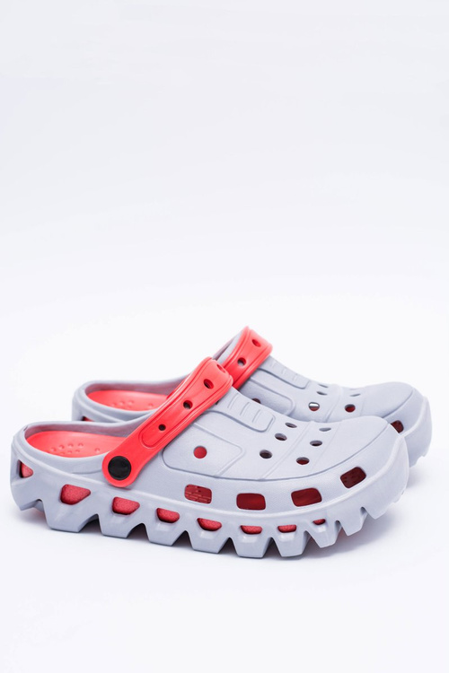 Šedé pánské zahradní žabky Flameshoes