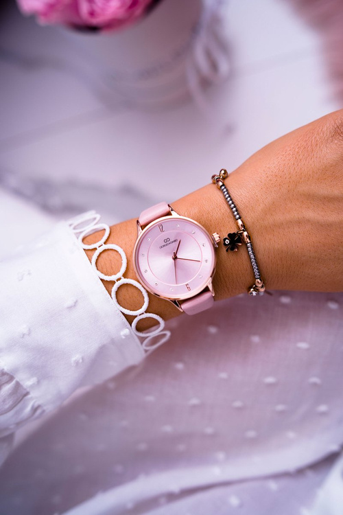 Giorgio a Dario Wheel Pink Yeenea hodinky