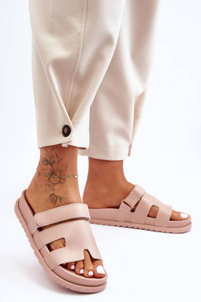 Dámské klasické žabky Bežové Molie