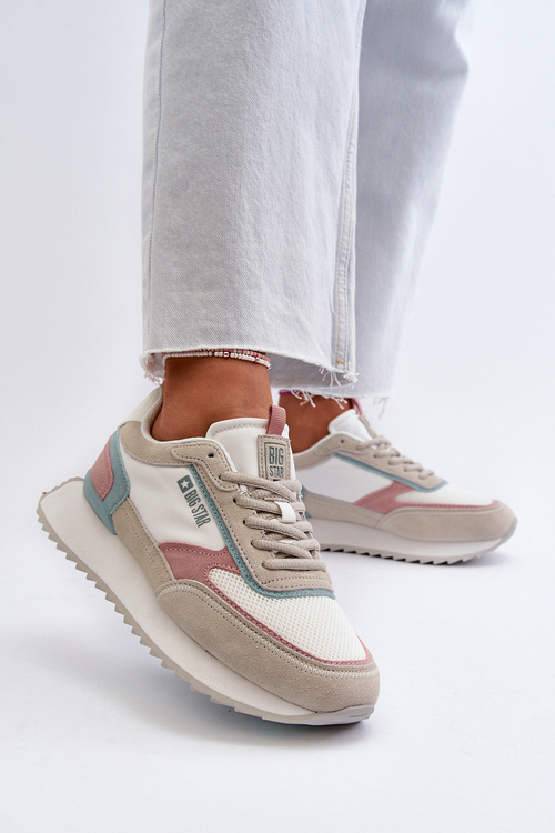 Dámské tenisky s paměťovou pěnou Memory Foam System Big Star NN274690 Bílé