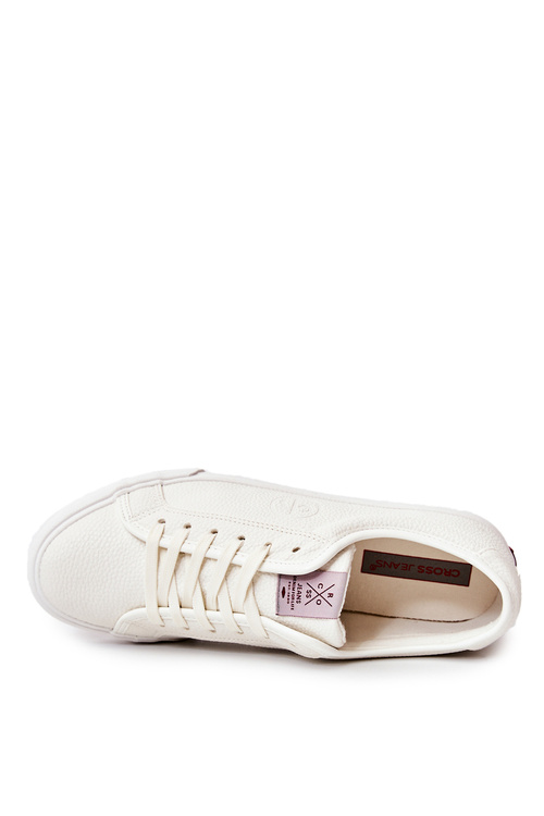 Pánské kožené tenisky Cross Jeans JJ1R4023C bílá