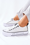 Tenisky na bielej platforme Big Star II274021