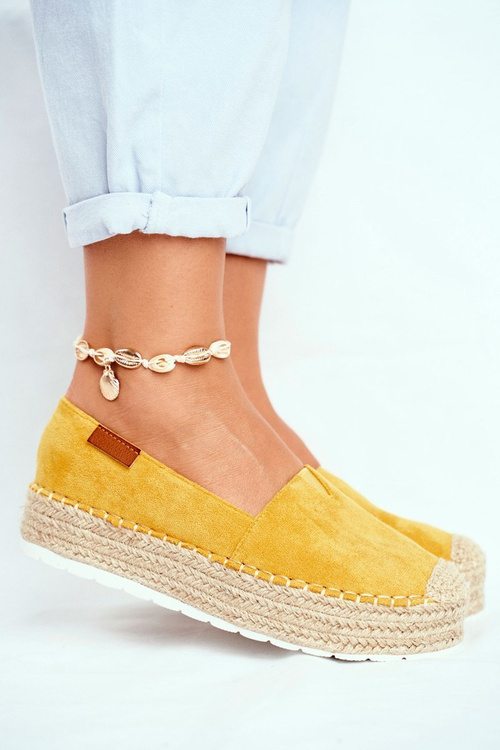 Dámské Espadrilky Žluté La Playa