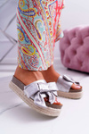 Dámske papuče Vices Silver 6275