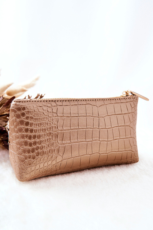 Malá kosmetická taštička Monnari CSM0070-023 Zlato