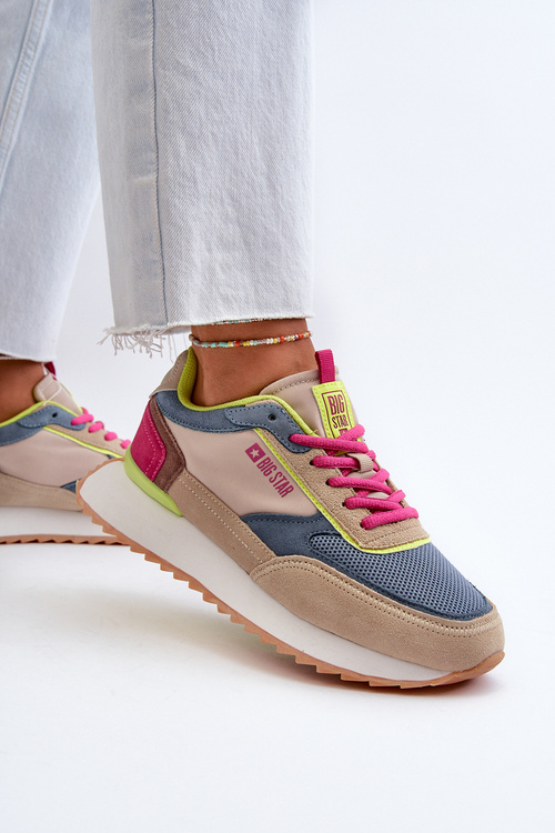 Dámske tenisky s pamäťovou penou Memory Foam System Big Star NN274692 Multikolor