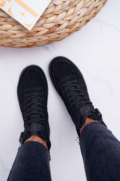 Dámská Obuv Sneakers černé Big Star EE274662