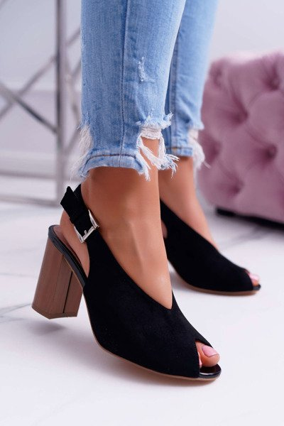 Dámské Sandály Černé Celian