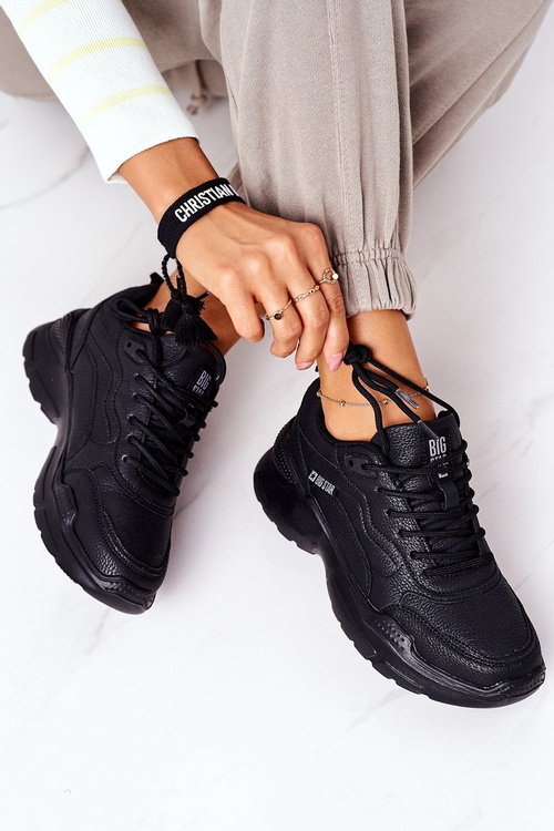 Dámská Sportovní Obuv Sneakers Big Star EE274462 Černé