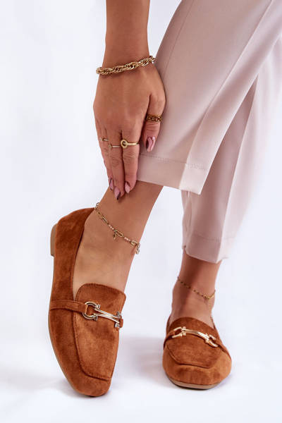 Camel Roddie Classic Suede Loafers