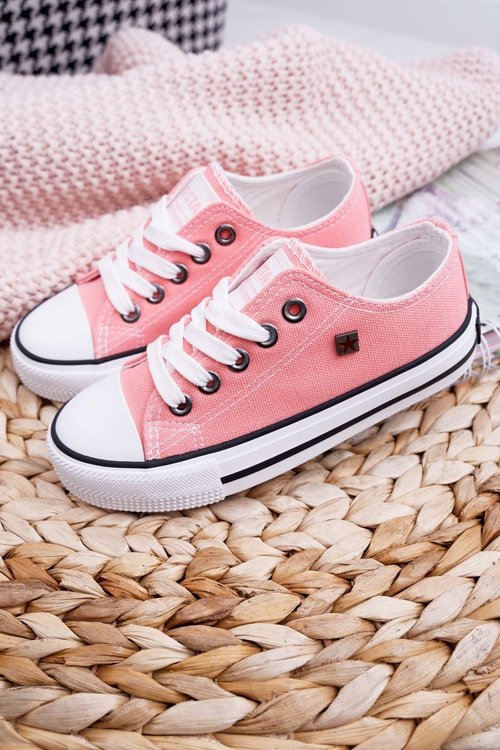 Dětské Tenisky Big Star FF374204 Lososové