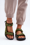 Dámské sandály Lee Cooper LCW-23-34-2609 Limetkové