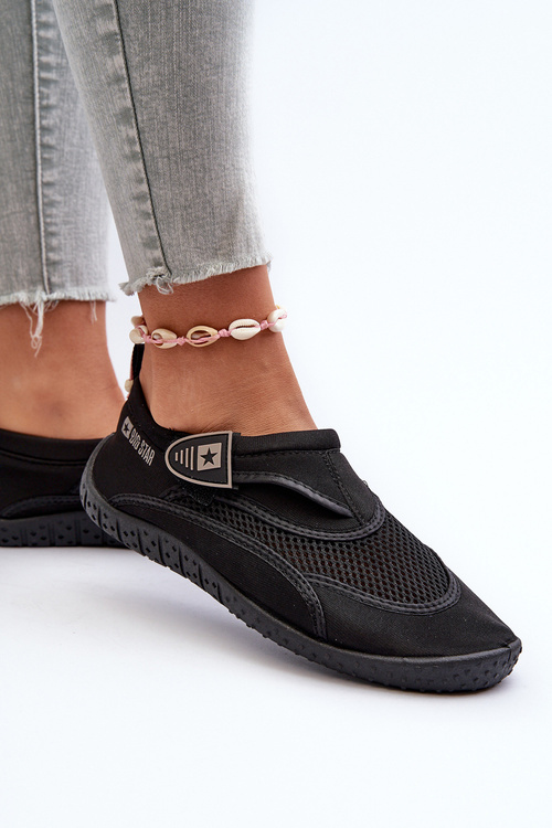 Dámska obuv na vodu čierna Big Star NN274A805