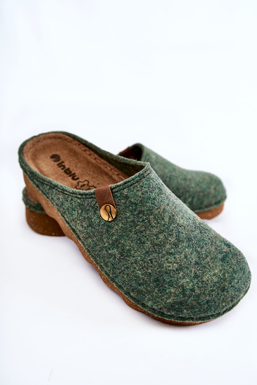 Domáce preventívne žabky Papci Inblu DK-08-007 zelené