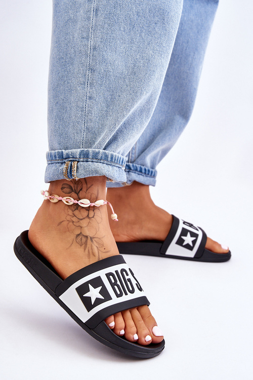 Dámské klasické pantofle Big Star LL274739 Černá