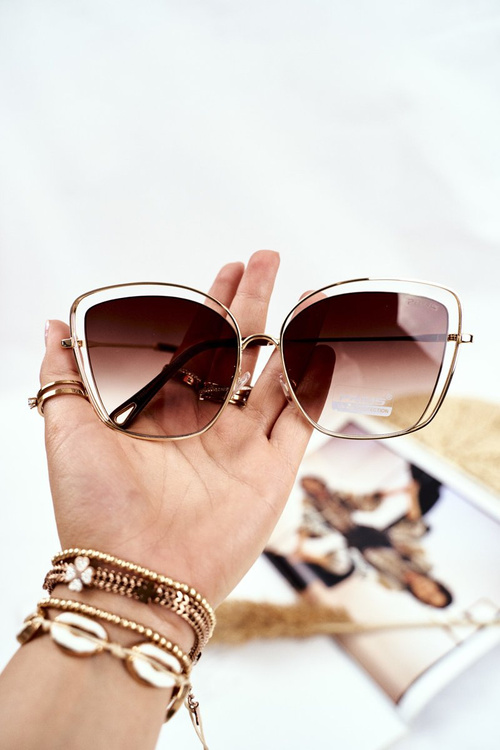 Prius Pre-31 Slnečné okuliare hnedý gradient