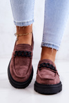 Laer Suede Shoes La.fi Brown Sapphira