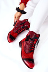 Dámske kožené topánky Red Maciejka 04625-08