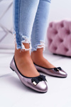 Dámské Baleríny Elegantní Pewter LaDonna