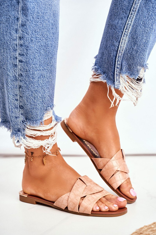 Dámské Nazouváky Růžové Chance