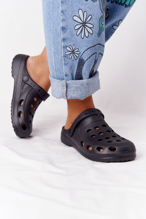 Dámské Nazouváky Černé Pěnové EVA