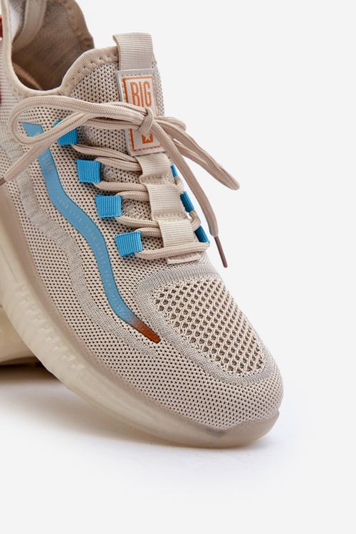 Pánské sportovní boty HI-POLY SYSTEM Big Star NN174452 Beige