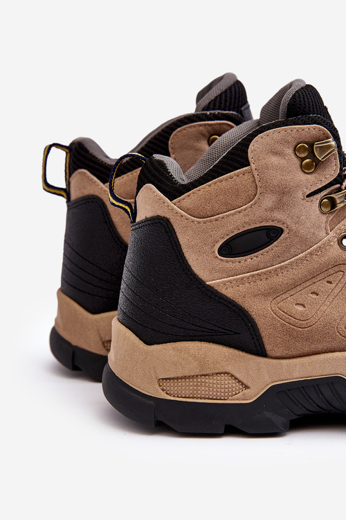 Treking topánky, mužská béžová fontanoe