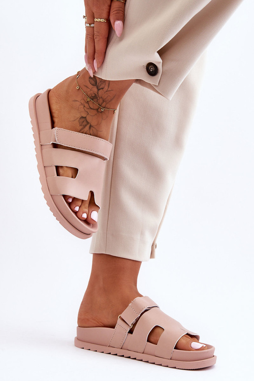 Dámské klasické žabky Bežové Molie