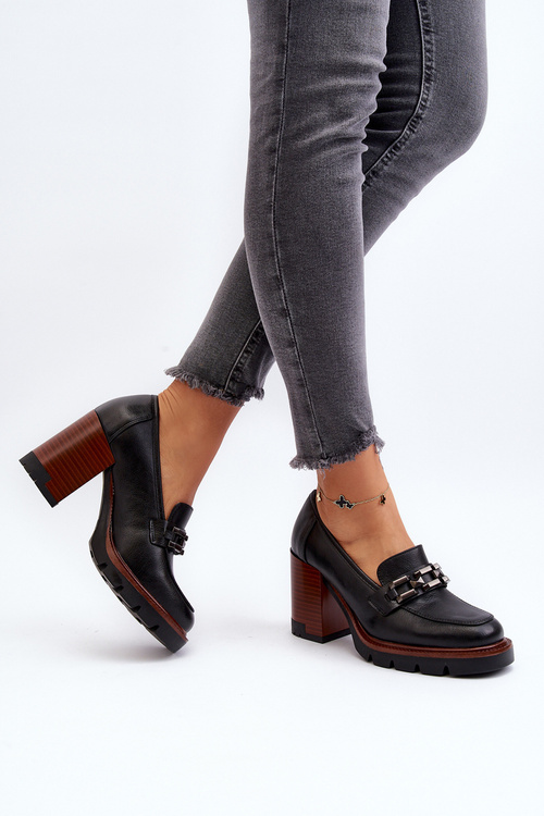 Loděnky na masivním sloupku s ozdobou černý Oradna