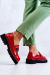 Lakované boty Červené Corine