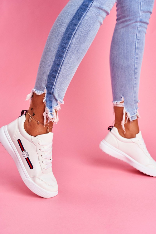 Dámske športové biele topánky naomi