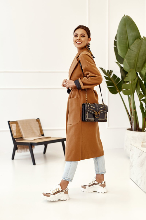 Dámske tenisky na masívnom bielom dni jediný swamer