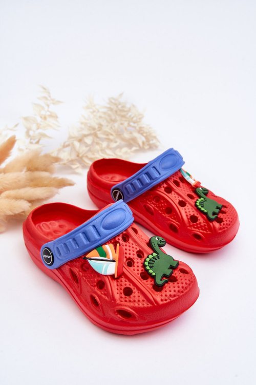Dětské pěnové lehké sandály Crocs Červené Sweets