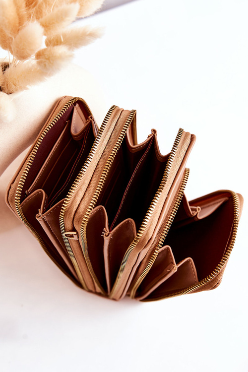 2in1 portfólio tašiek pre béžový zips themis