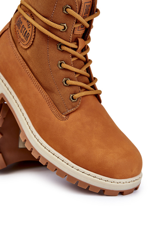 Pánské boty Memory Foam Big Star KK174203 Velbloud