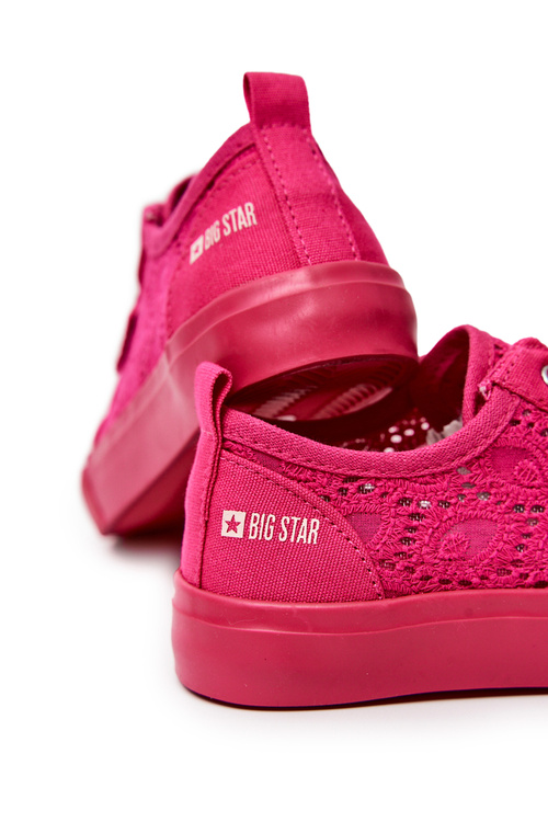 Veľká hviezda JJ374007 Pink Openwork Sneakers