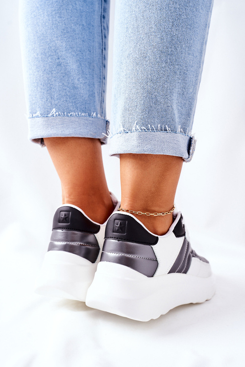 Dámské Sportovní Obuv Memory Foam Big Star II274335 Bílé