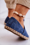 Classic Espadrilles Big Star JJ274902 modrá