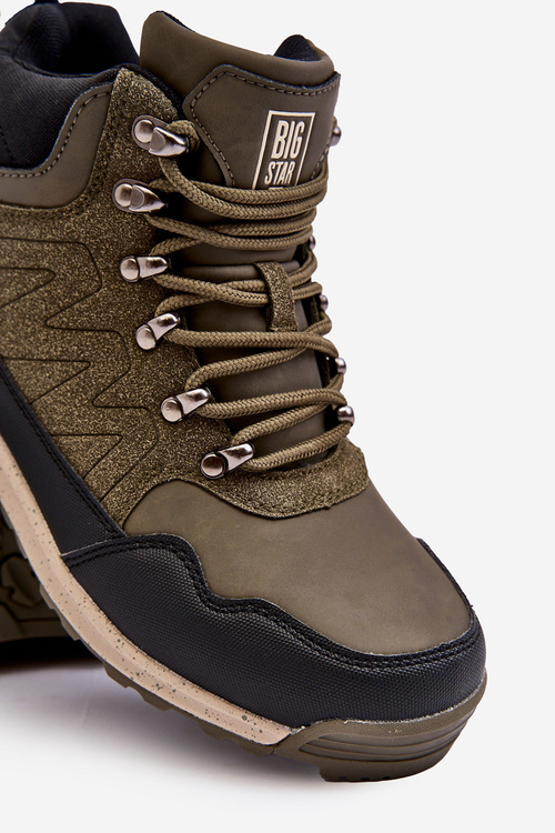 Dámské vysoké trekingové boty Big Star KK274609 Velbloud