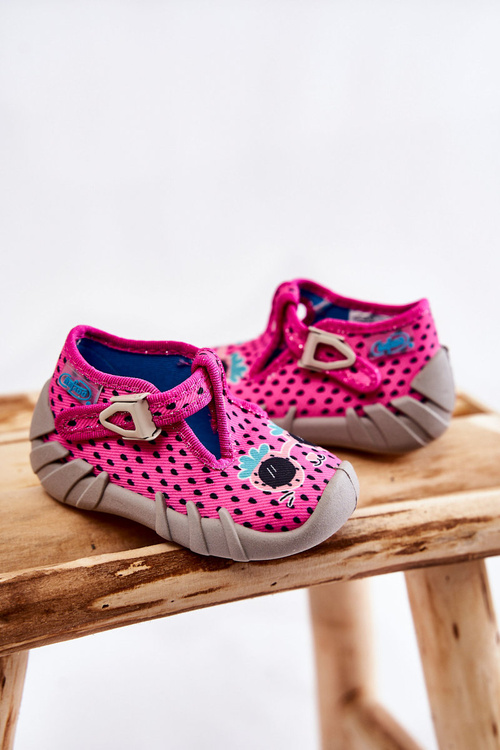 Pantofle Befado Jahody 110P455 Růžové