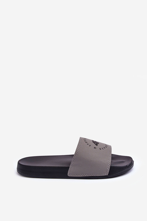 Klasické Mužské Sandály 4F 4FSS23FFLIM074-25S Šedá-Černá