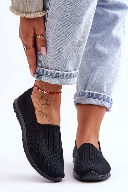 Dámské tenisky s vloženým černým Lento