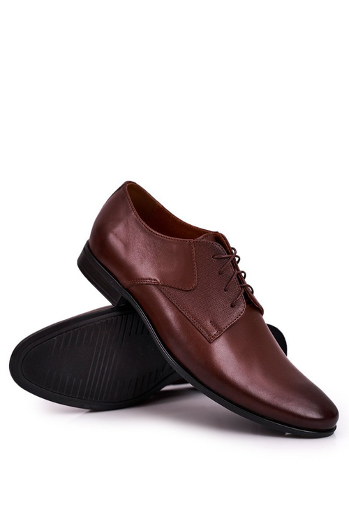 Pánské Kožené Mokasin BEDNAREK Hněde