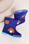 Detské galoshes s námorníckym medveďom