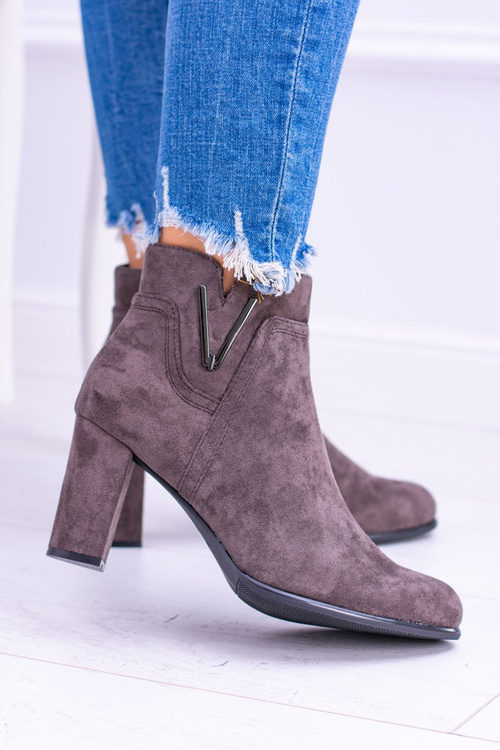 Sergio Leone Semišové Kotníkové Boty Coffe Valentia