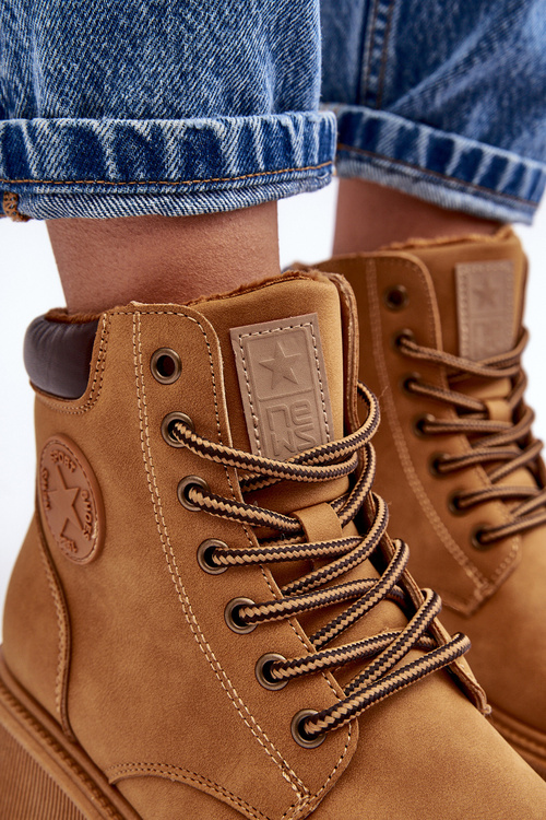 Kožené topánky Camel Felizia