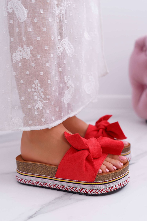 Dámské Nazouváky s Lukem Červené Chantal