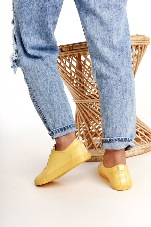 Dámské Kožené Tenisky BIG STAR HH274142 Žluté