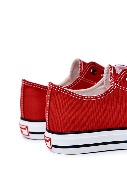 Pánské klasické tenisky Cross Jeans JJ1R4002C červená