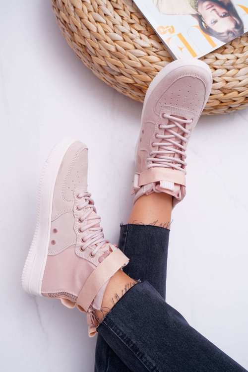 Dámská Obuv Sneakers růžové Big Star EE274658